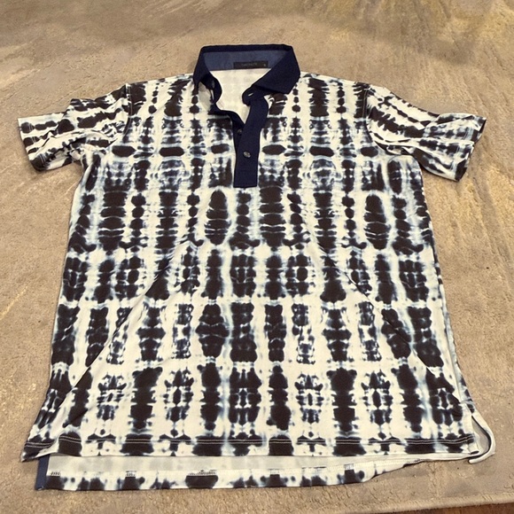 Greyson Other - Greyson
Shibori‎ Polo Maltese Blue size S in like new condition